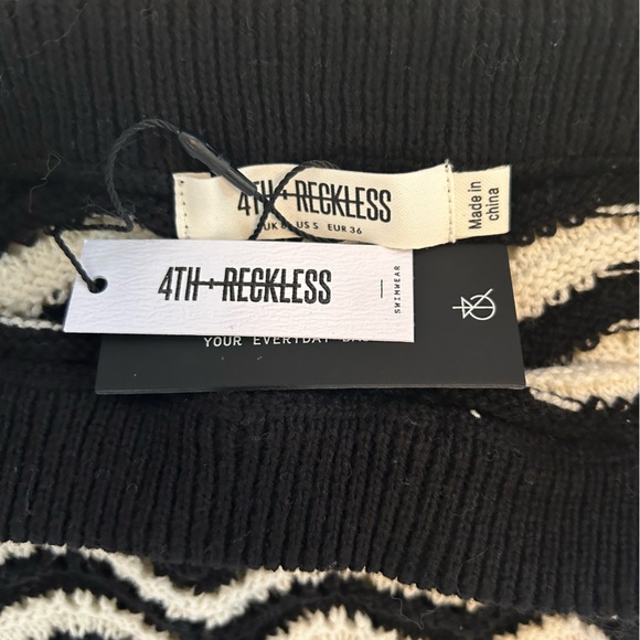 ASOS Crochet Stripe Midi Skirt - Picture 6 of 6